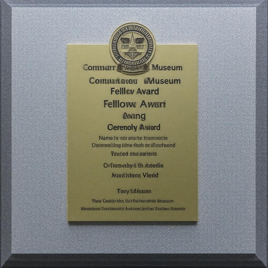Computer History Museum Fellow